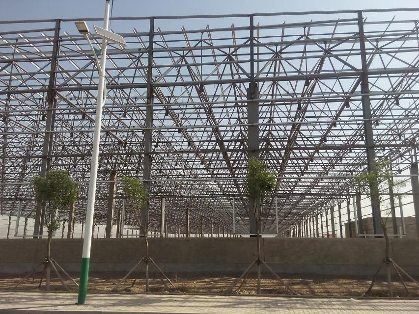 汨罗汽车工业厂房网架