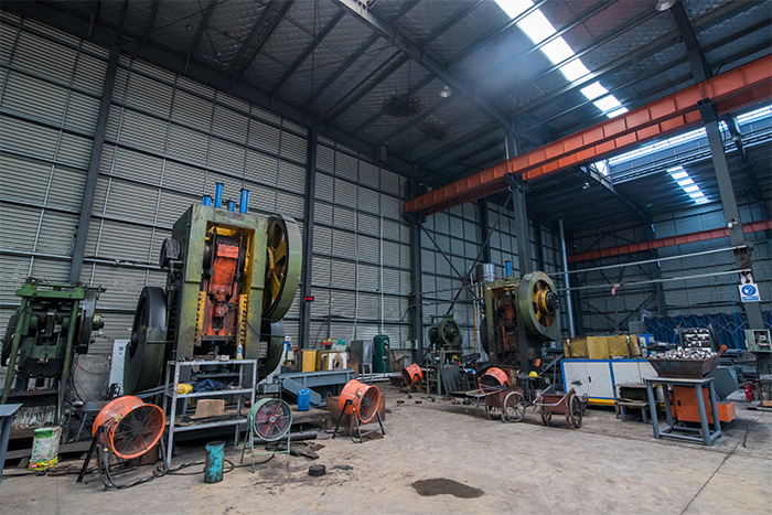 汨罗网架配件-锥头加工车间